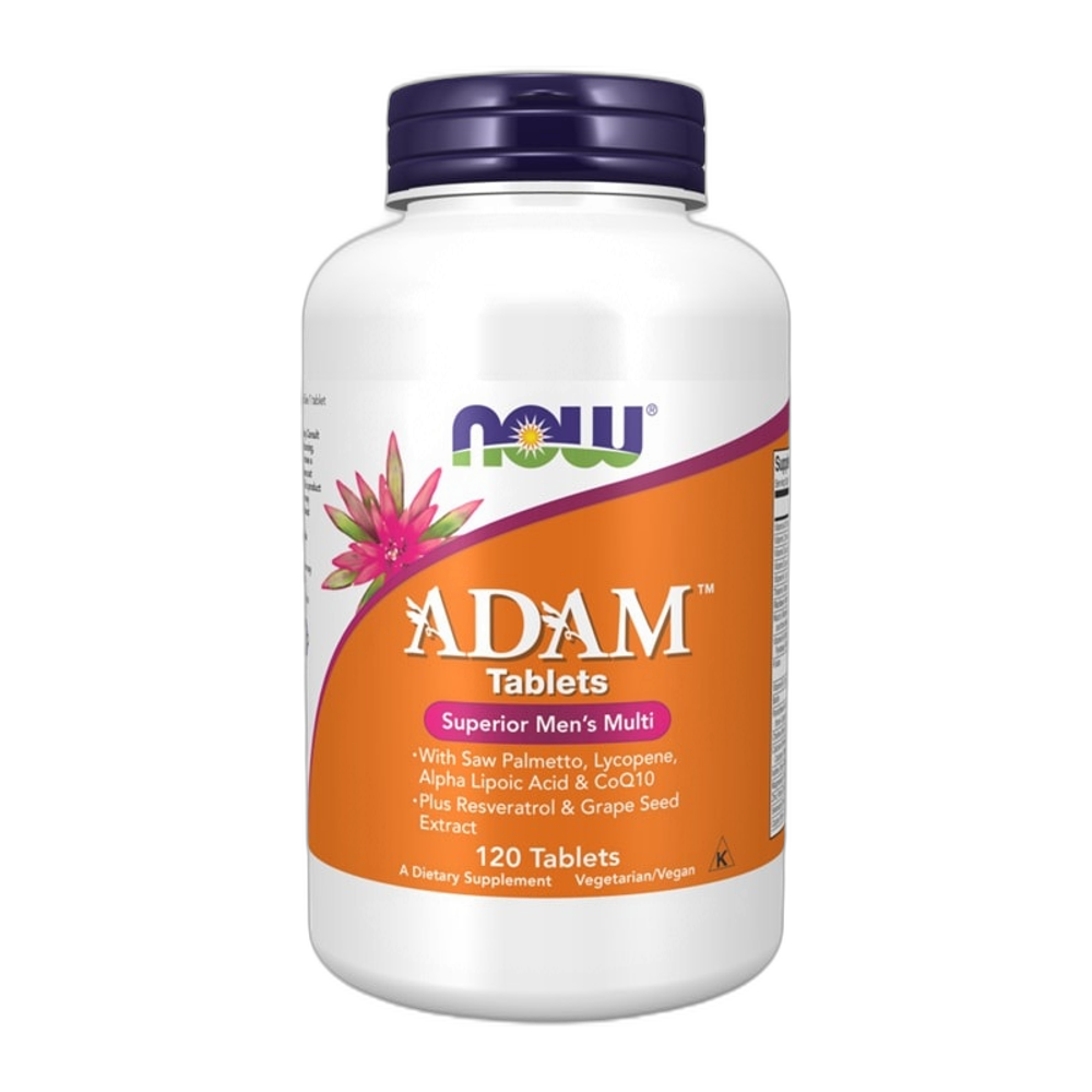 NOW Foods ADAM Multi-Vitamin for Men - 120 tablets