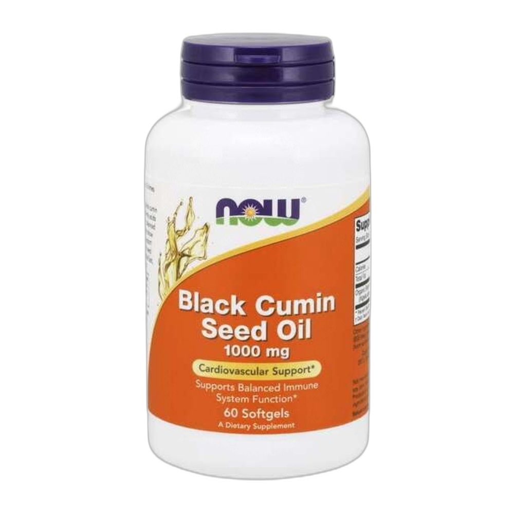 NOW Foods Black Cumin Seed Oil - 60 softgels