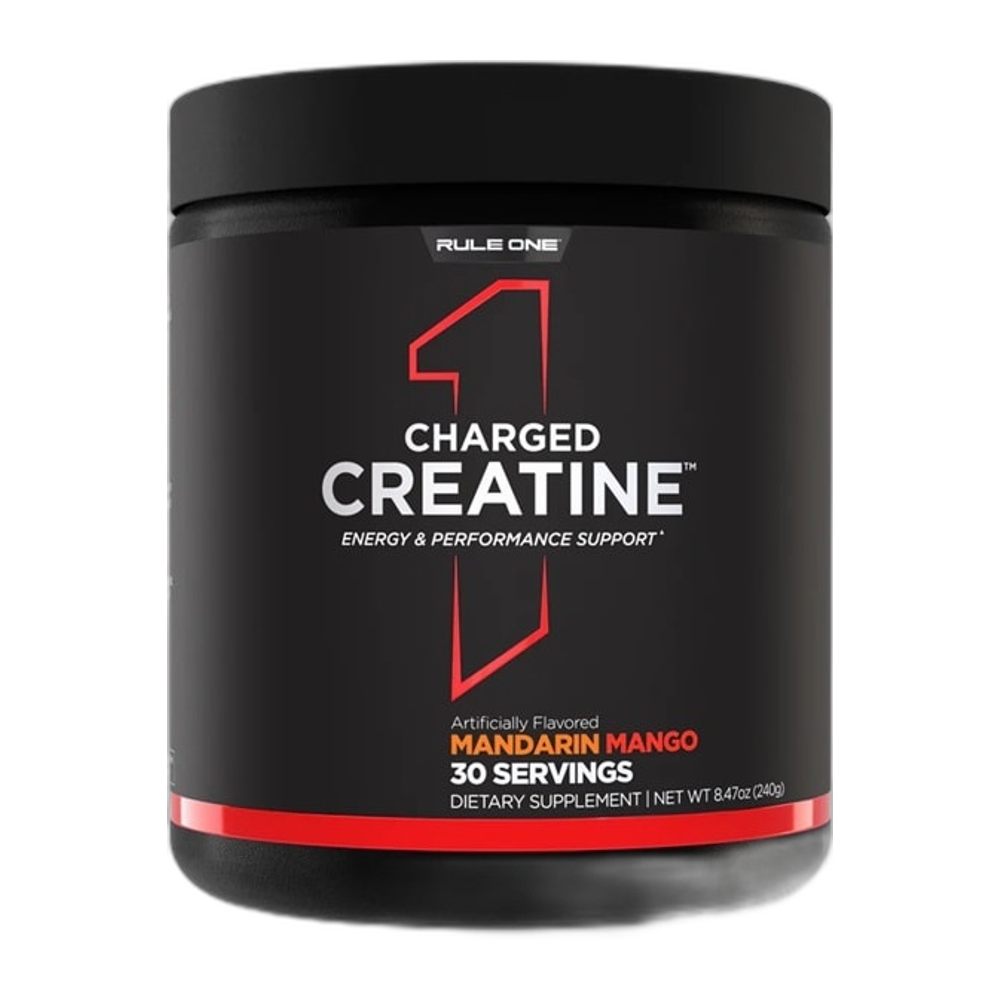 Rule One Charged Creatine, Mandarin Mango - 240g