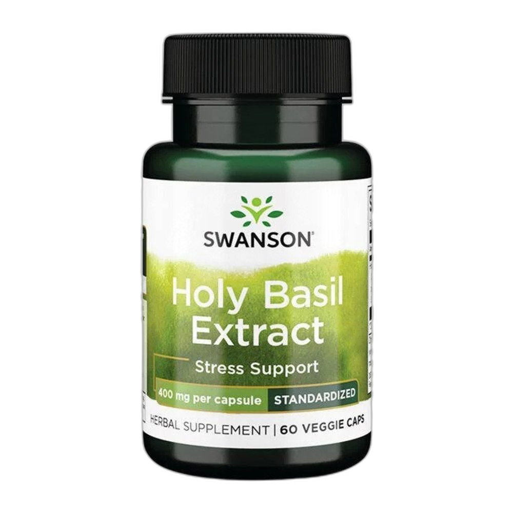 Swanson Holy Basil Extract, 400mg - 60 vcaps