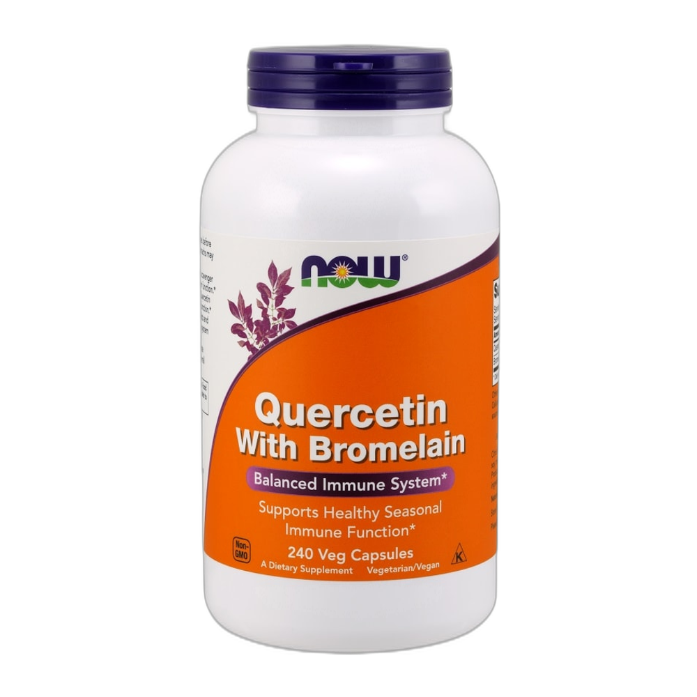 NOW Foods Quercetin with Bromelain - 240 vcaps