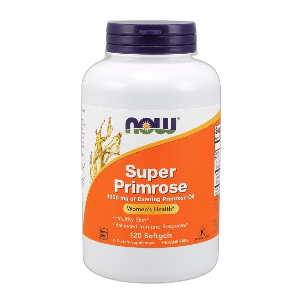 NOW Foods Super Primrose, 1300mg - 120 softgels