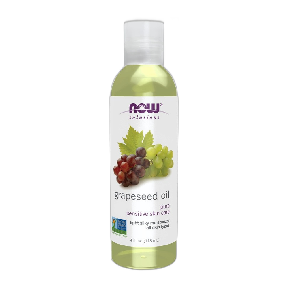 NOW Foods Grapeseed Oil - 118 ml.