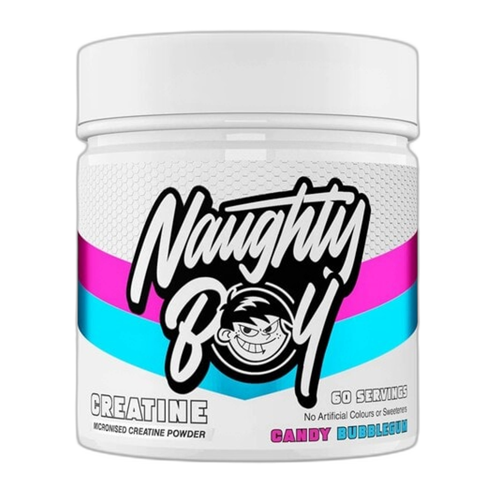 Naughty Boy Creatine, Candy Bubblegum - 300g